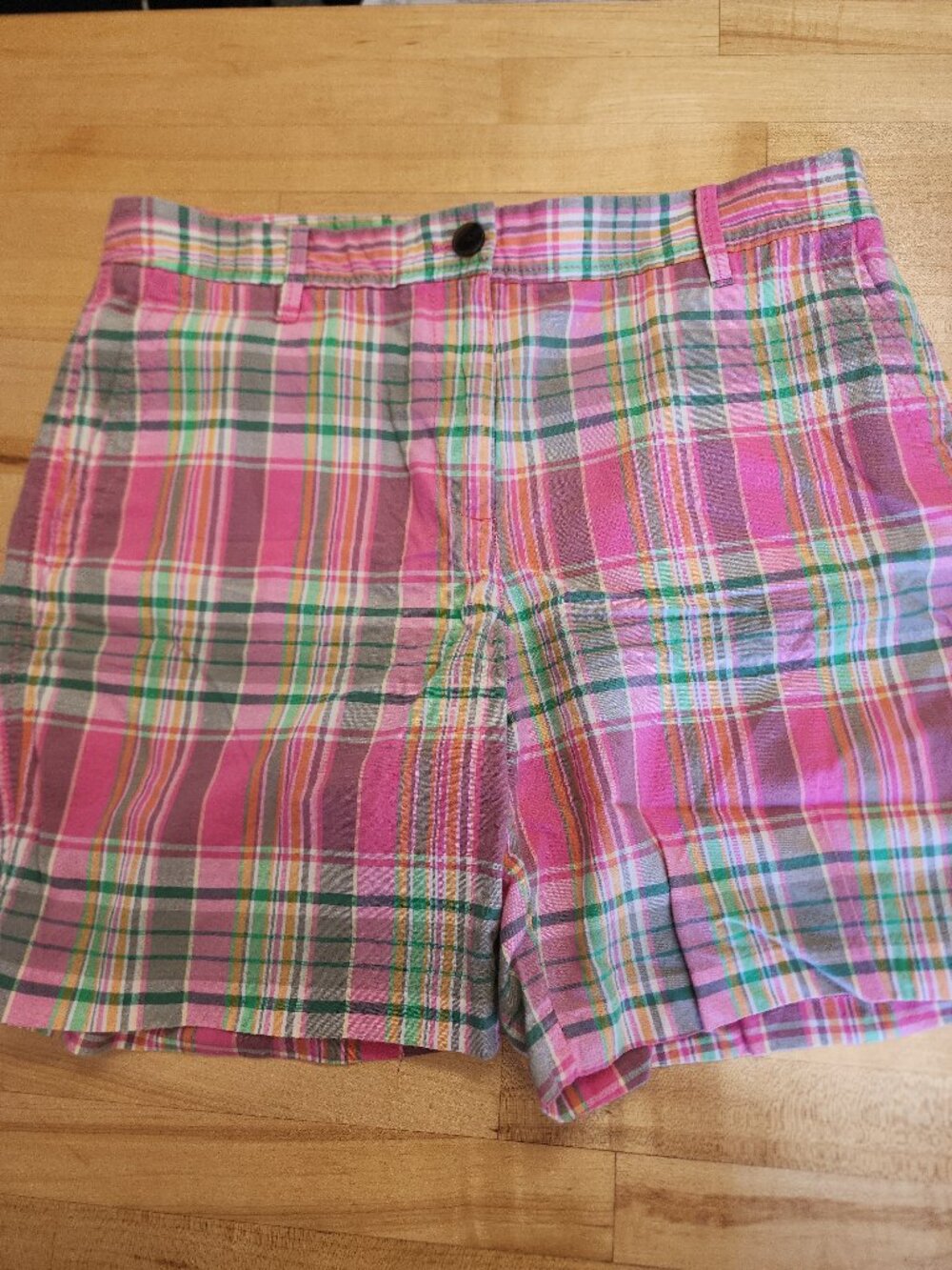 Talbots, womens size 8 plaid shorts
